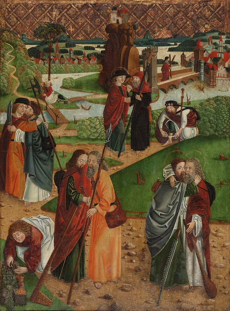 The Apostles Farewell art print by Master SH for $57.95 CAD