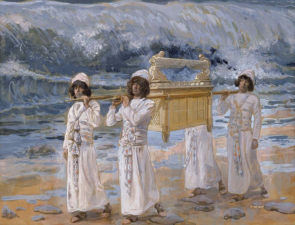 The Ark Passes Over the Jordan art print by James Tissot for $57.95 CAD