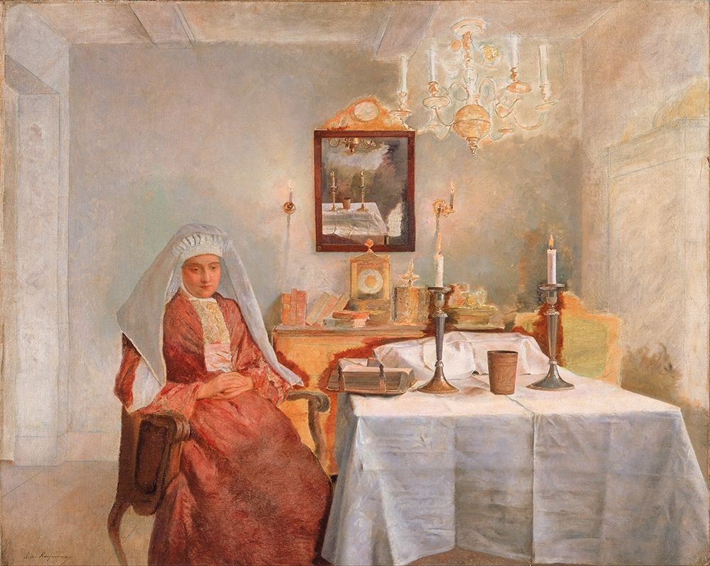Friday Evening art print by Isidor Kaufmann for $57.95 CAD