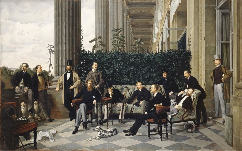 The Circle of the Rue Royale art print by James Tissot for $57.95 CAD