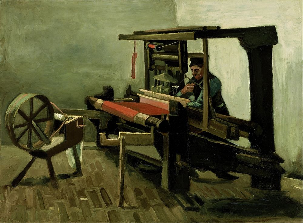 Weaver art print by Vincent van Gogh for $57.95 CAD