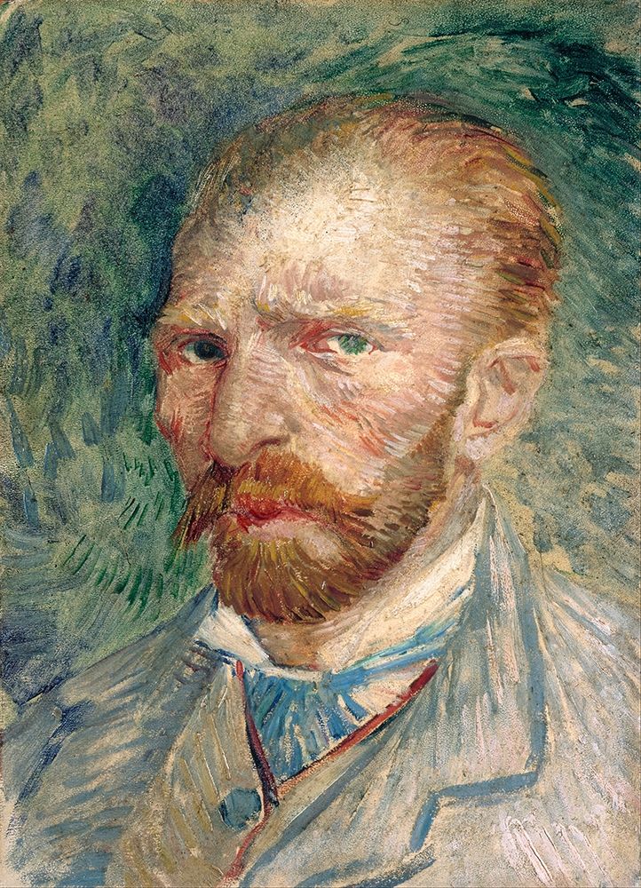 Self-portrait art print by Vincent van Gogh for $57.95 CAD