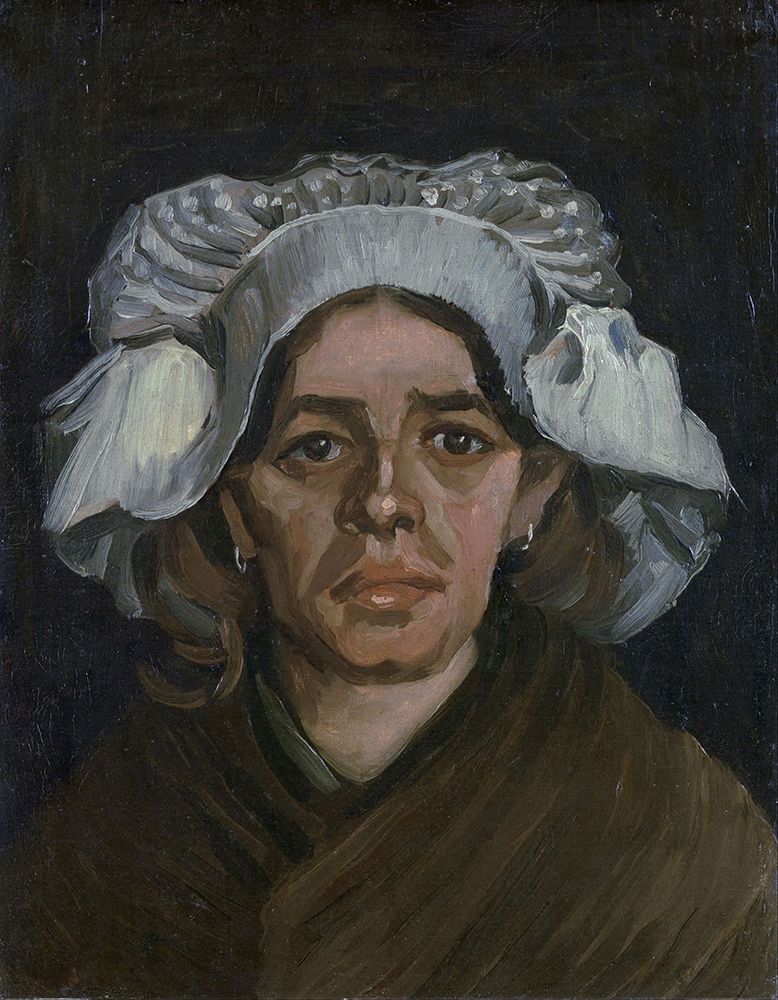 Head of a woman art print by Vincent van Gogh for $57.95 CAD