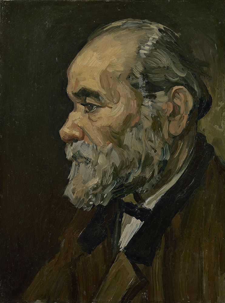 Portrait of an old man art print by Vincent van Gogh for $57.95 CAD