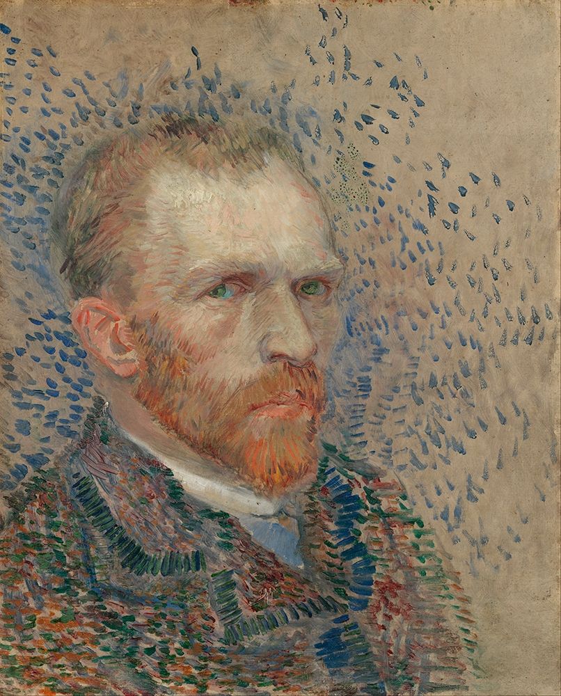 Self-portrait art print by Vincent van Gogh for $57.95 CAD