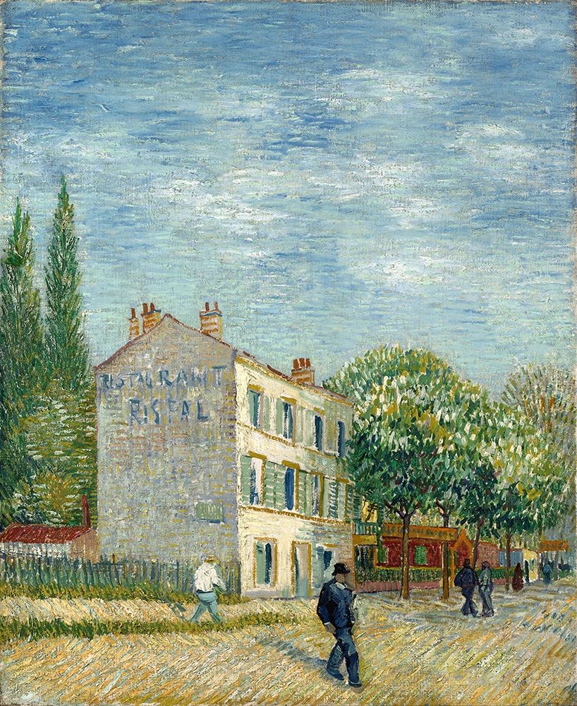 The restaurant Rispal in Asnieres art print by Vincent van Gogh for $57.95 CAD