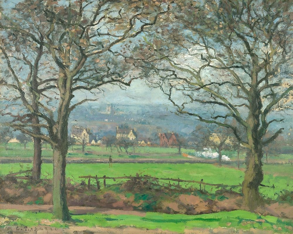 Near Sydenham Hill art print by Camille Pissarro for $57.95 CAD