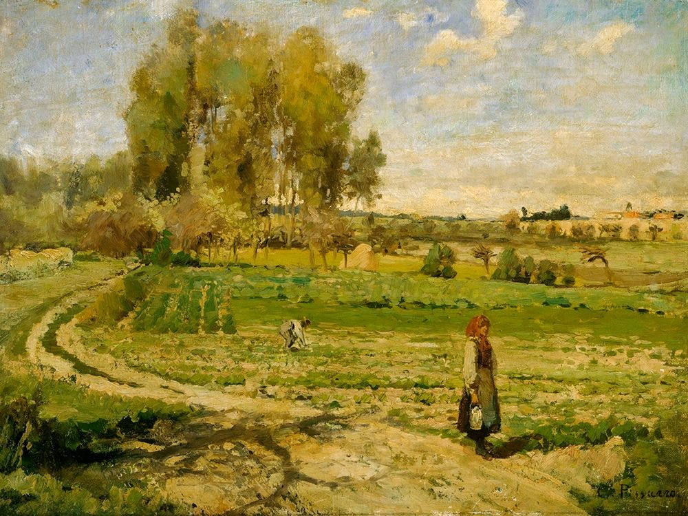 Giverny art print by Camille Pissarro for $57.95 CAD