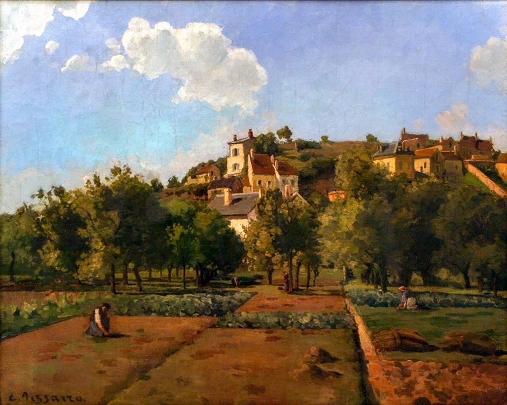 Pontoise art print by Camille Pissarro for $57.95 CAD