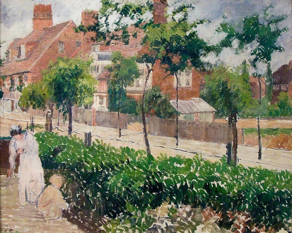 Bath Road, London art print by Camille Pissarro for $57.95 CAD