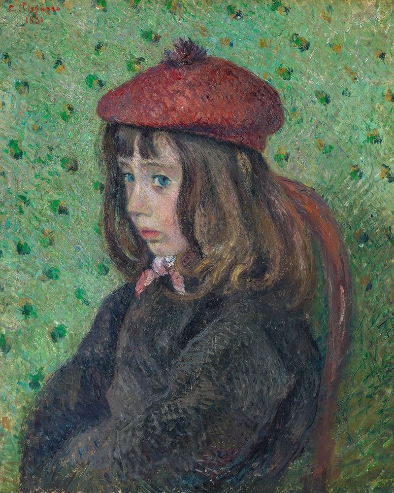 Portrait of Felix Pissarro art print by Camille Pissarro for $57.95 CAD