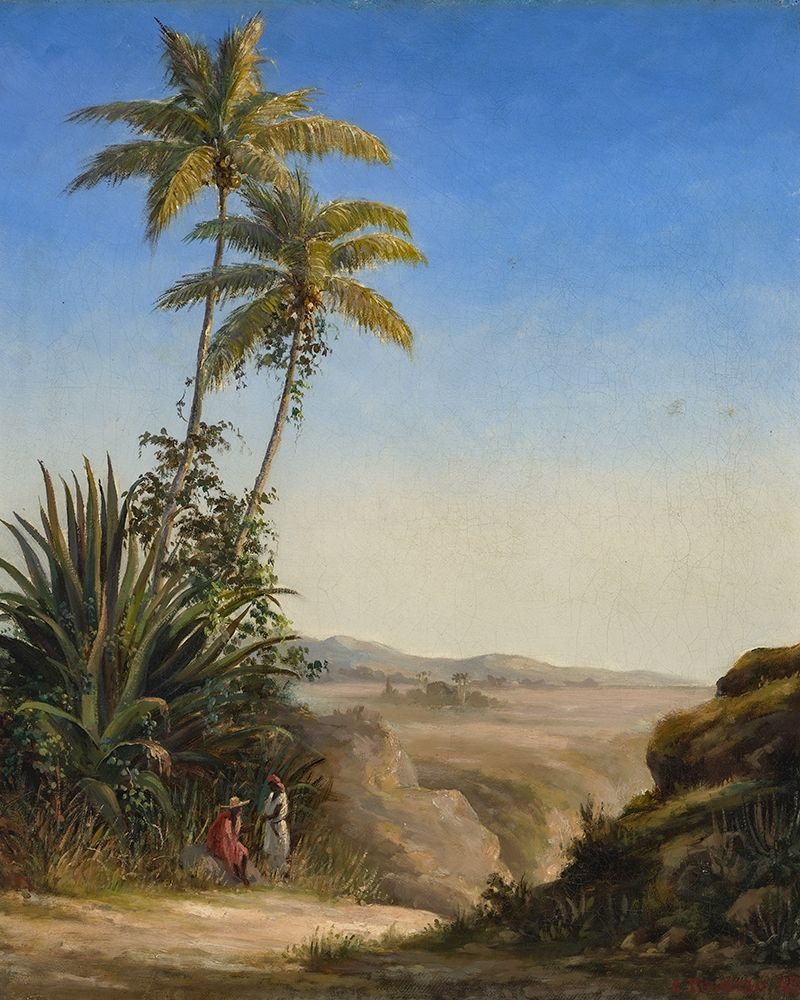 Landscape, St. Thomas art print by Camille Pissarro for $57.95 CAD