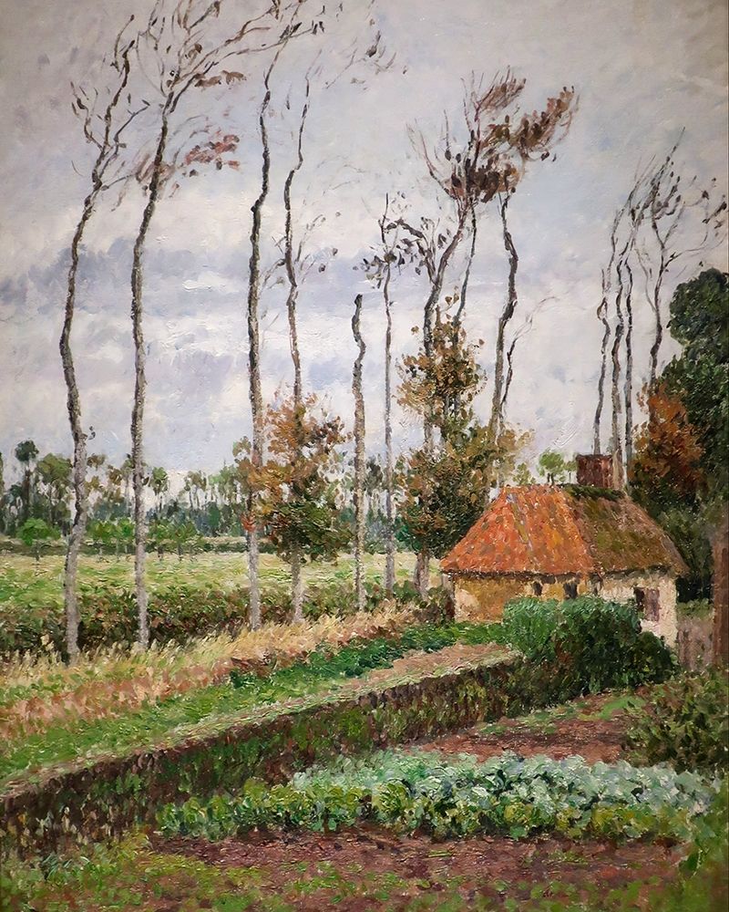 Landscape at Varengeville, Gray Weather art print by Camille Pissarro for $57.95 CAD