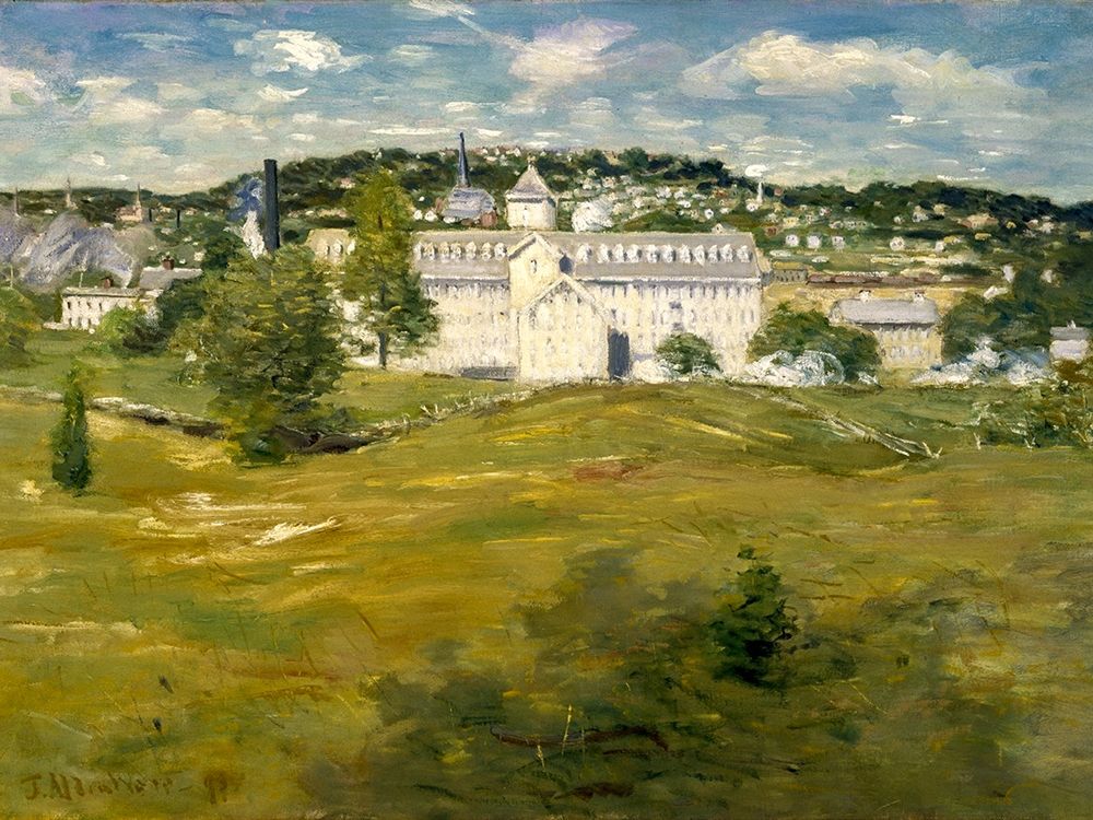 Willimantic Thread Factory art print by J Alden Weir for $57.95 CAD