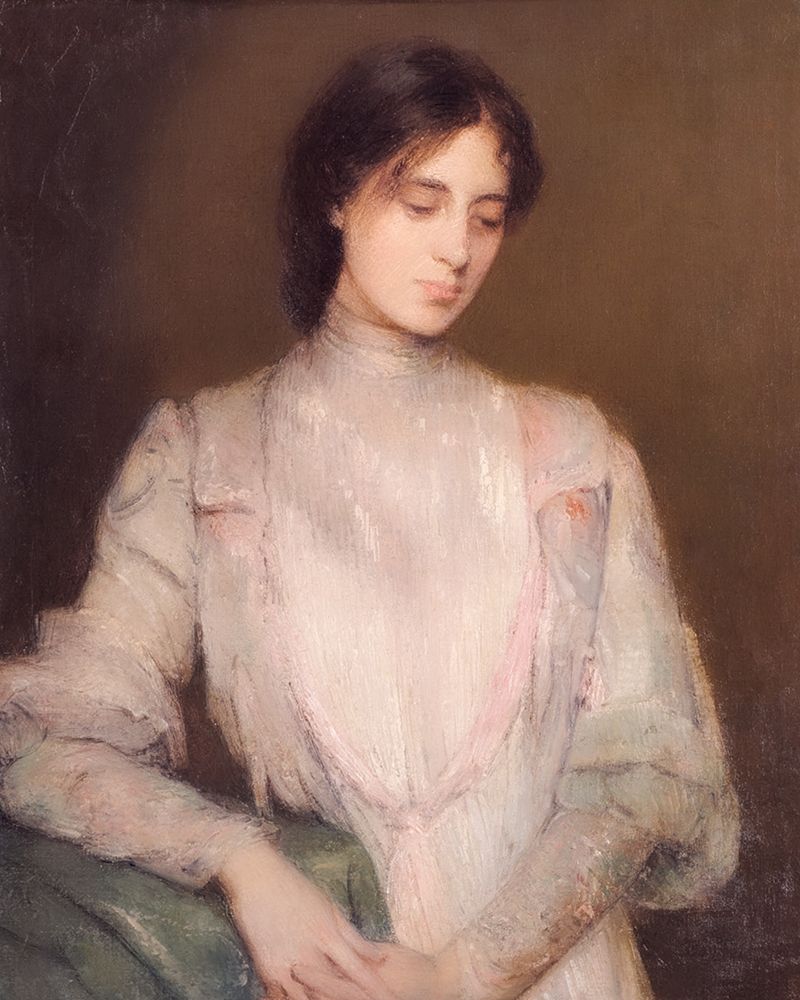 A Gentlewoman art print by J Alden Weir for $57.95 CAD