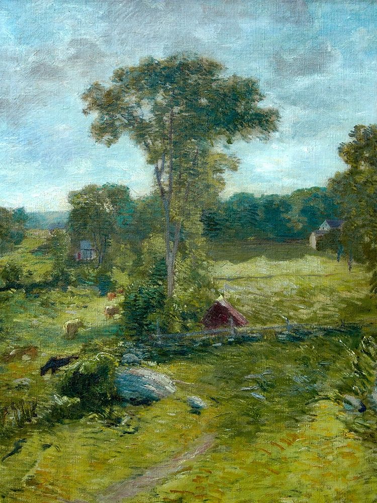The Spring House-Windham art print by J Alden Weir for $57.95 CAD