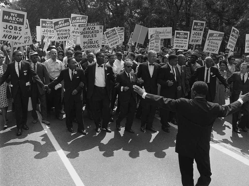 Civil Rights March on Washington-D.C. 1963 art print by Rowland Scherman for $57.95 CAD