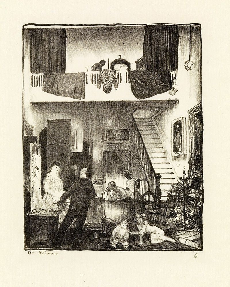 The Studio, Christmas 1916 art print by George Bellows for $57.95 CAD