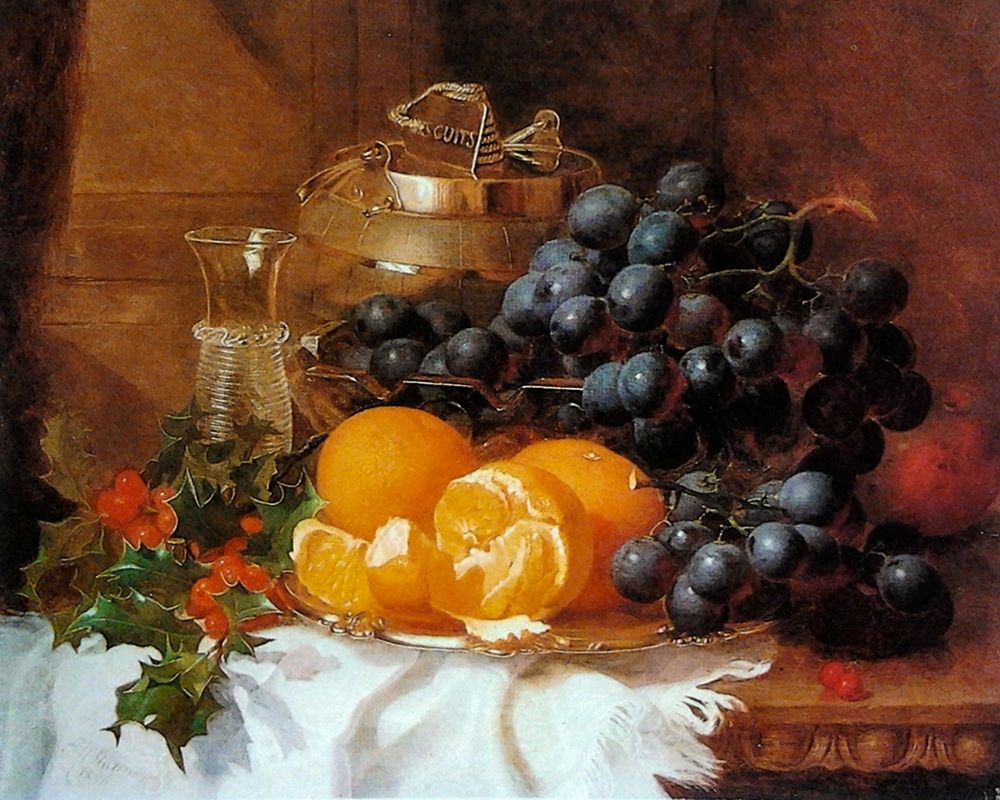 Christmas still life art print by Eloise Harriet Stannard for $57.95 CAD