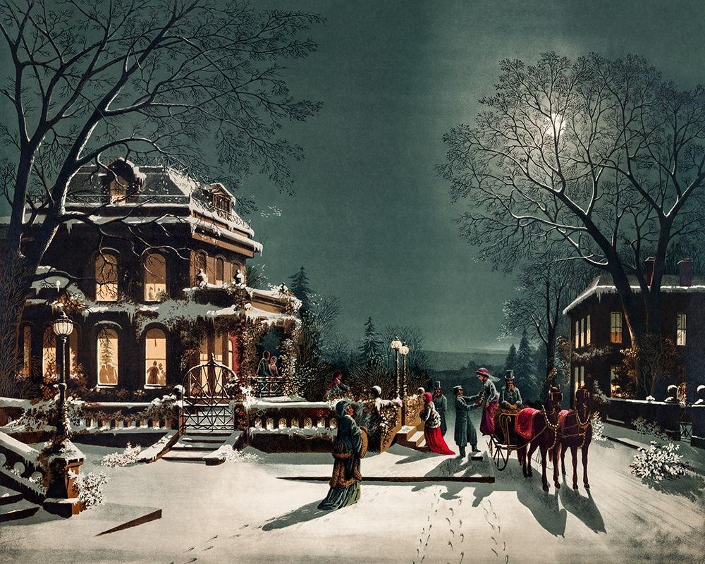 Christmas Eve art print by Joseph Hoover & Sons Co for $57.95 CAD