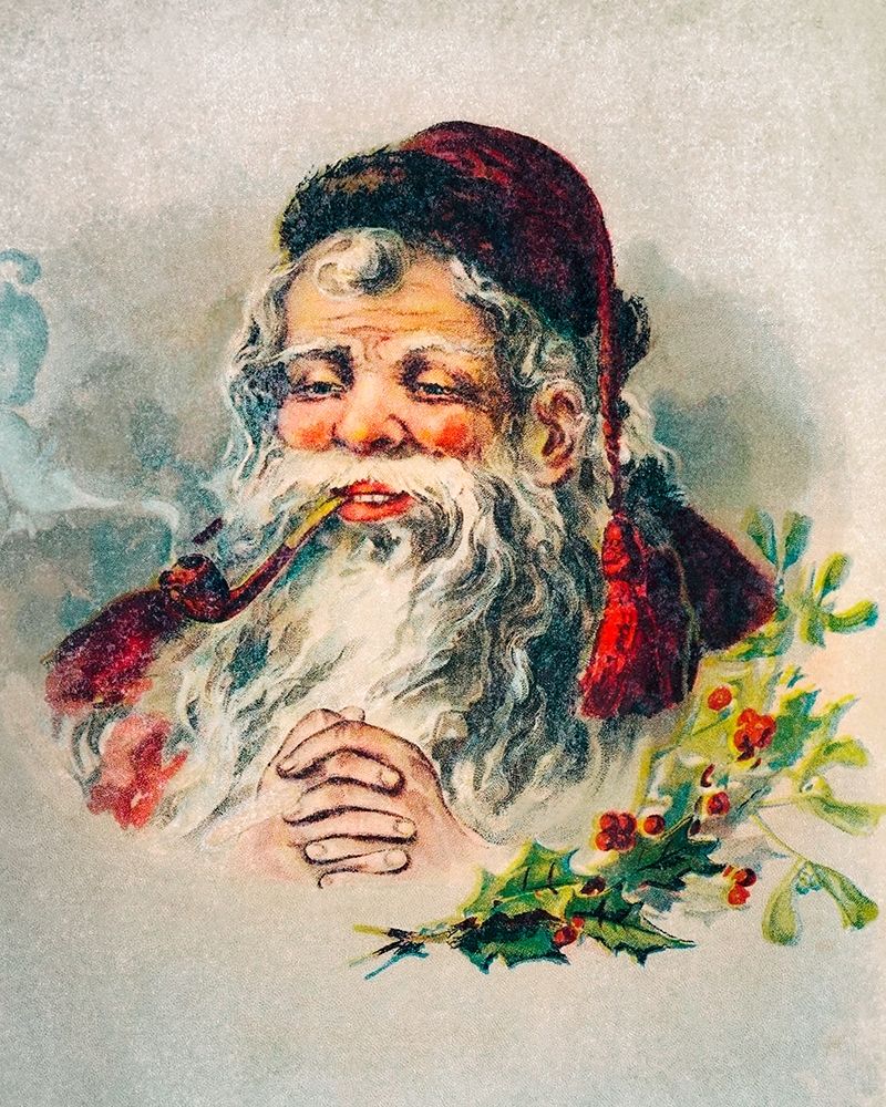 Vintage Santa Claus Illustration art print by McLoughlin Brothers for $57.95 CAD