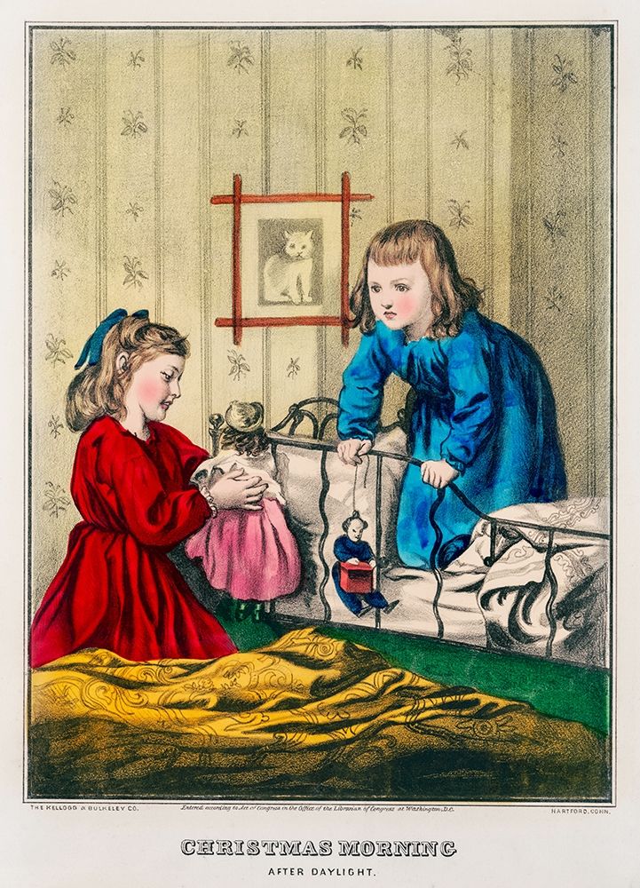 Christmas Morning after Daylight art print by The Kellogg & Bulkeley Co for $57.95 CAD