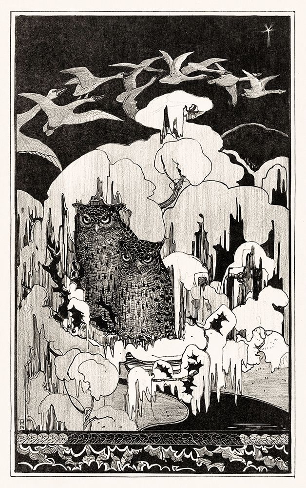Christmas night art print by Theo van Hoytema for $57.95 CAD