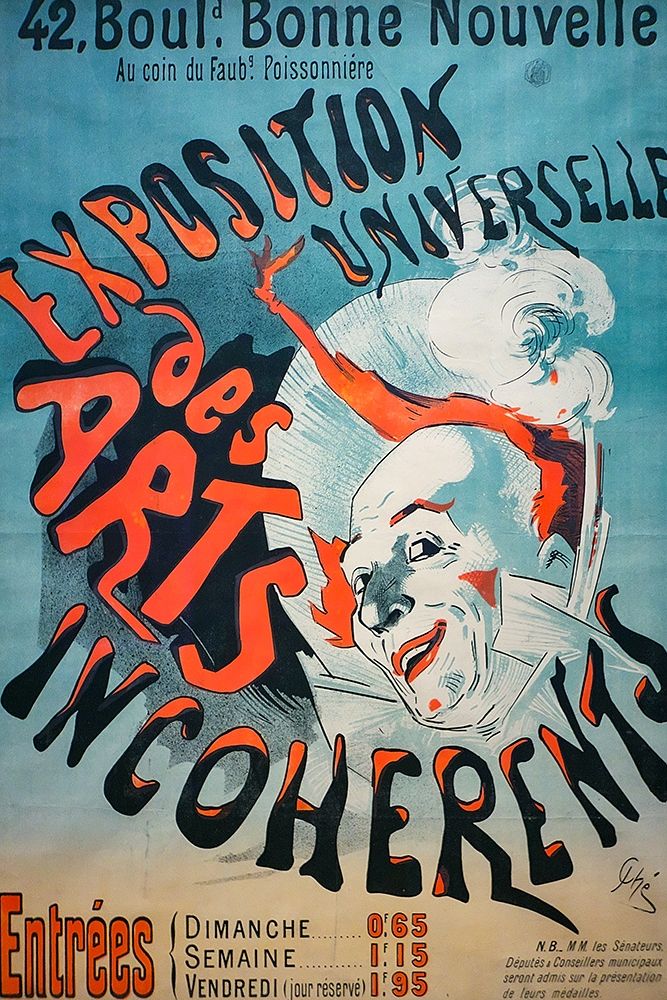 Exposition Universelle des Arts Incohérents art print by Jules Cheret for $57.95 CAD