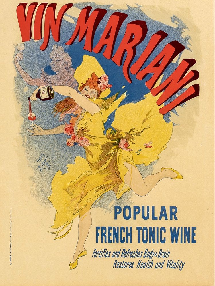 Vin Mariani art print by Jules Cheret for $57.95 CAD