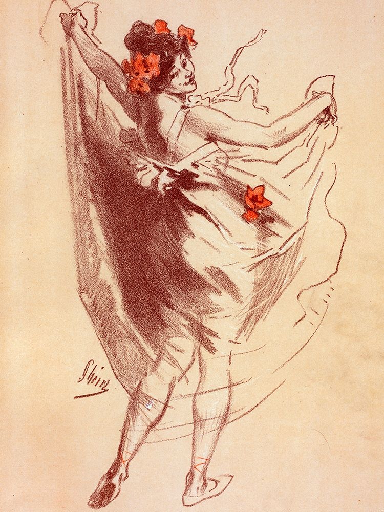 Dessin originel art print by Jules Cheret for $57.95 CAD