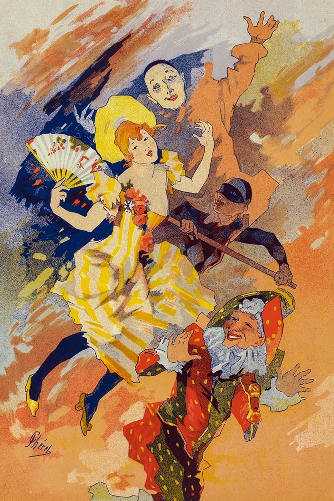 Masters of the Poster Plate 201 art print by Jules Cheret for $57.95 CAD