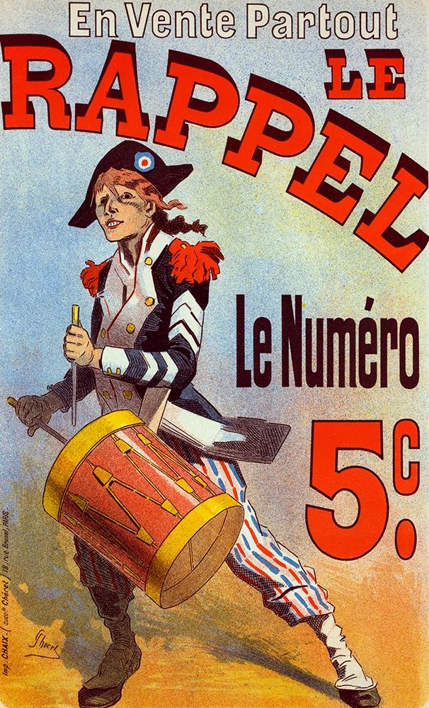 Le Rappel art print by Jules Cheret for $57.95 CAD