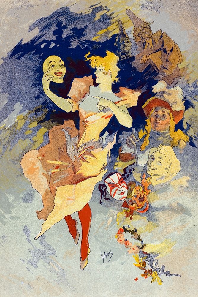 Masters of the Poster Plate 205 art print by Jules Cheret for $57.95 CAD