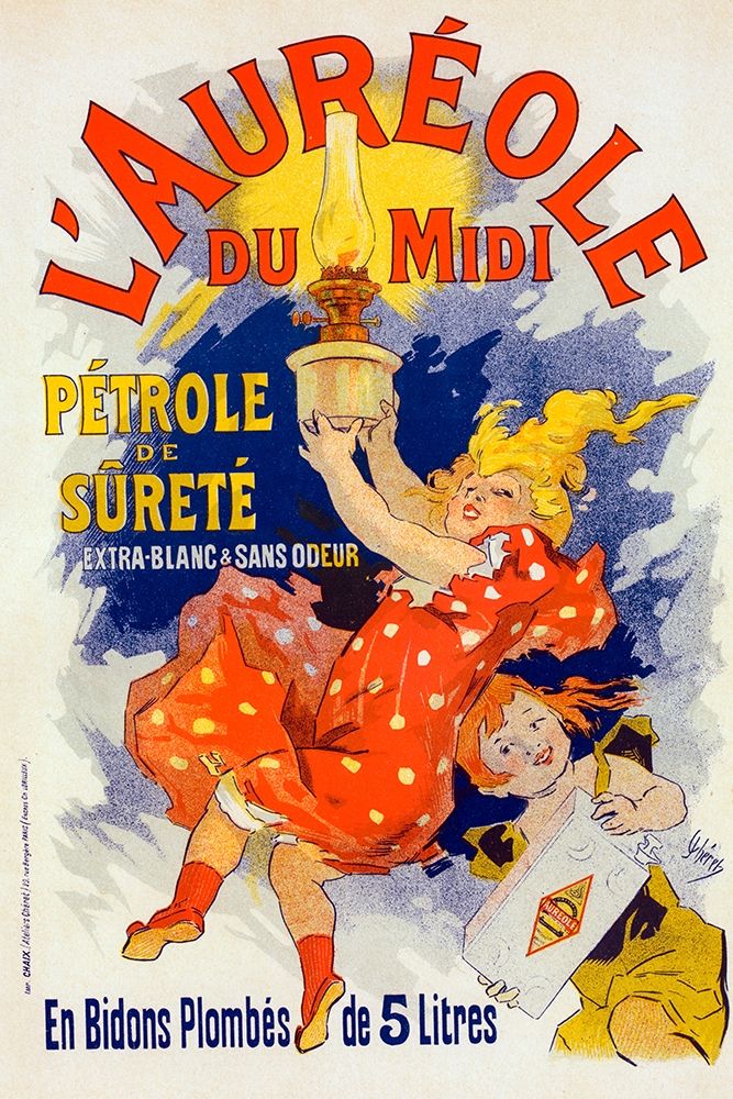 LAureole du Midi art print by Jules Cheret for $57.95 CAD