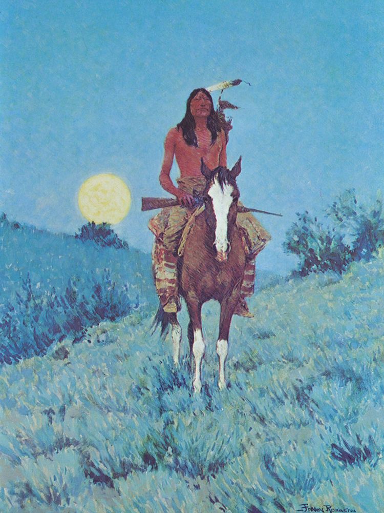 The Outlier art print by Frederic Remington for $57.95 CAD