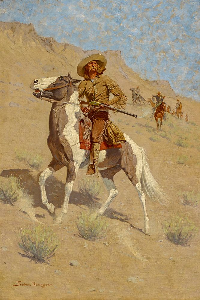 The Scout art print by Frederic Remington for $57.95 CAD