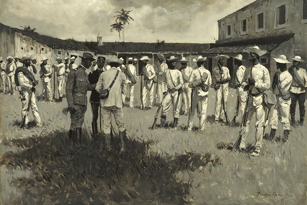 Disbanding Gomez Army art print by Frederic Remington for $57.95 CAD