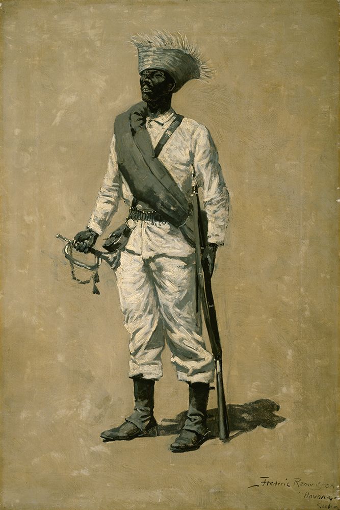 One of Gomez Men art print by Frederic Remington for $57.95 CAD