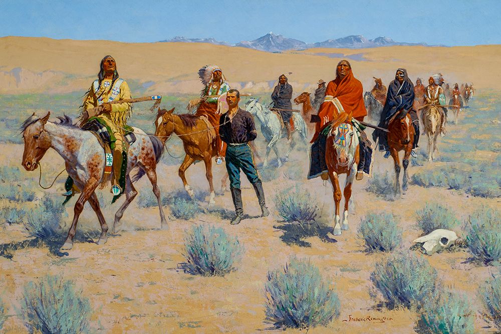 Missing art print by Frederic Remington for $57.95 CAD
