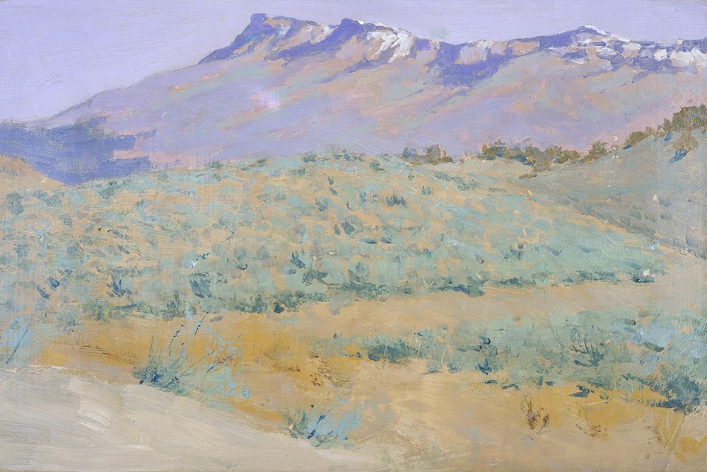 Blue prarie art print by Frederic Remington for $57.95 CAD