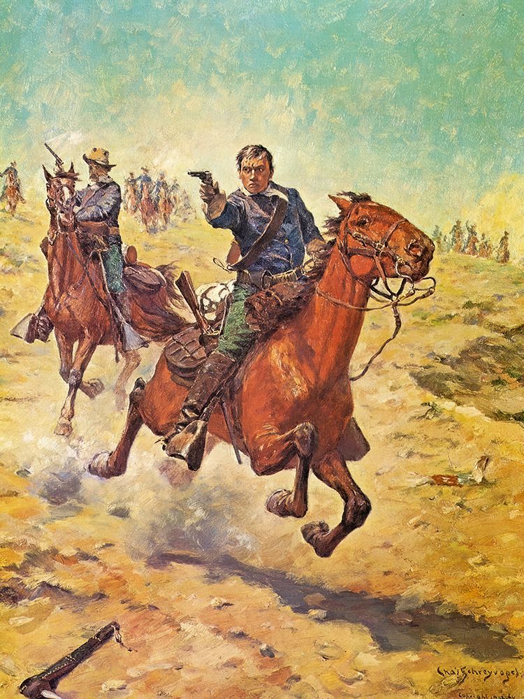 Dead Sure art print by Charles Schreyvogel for $57.95 CAD