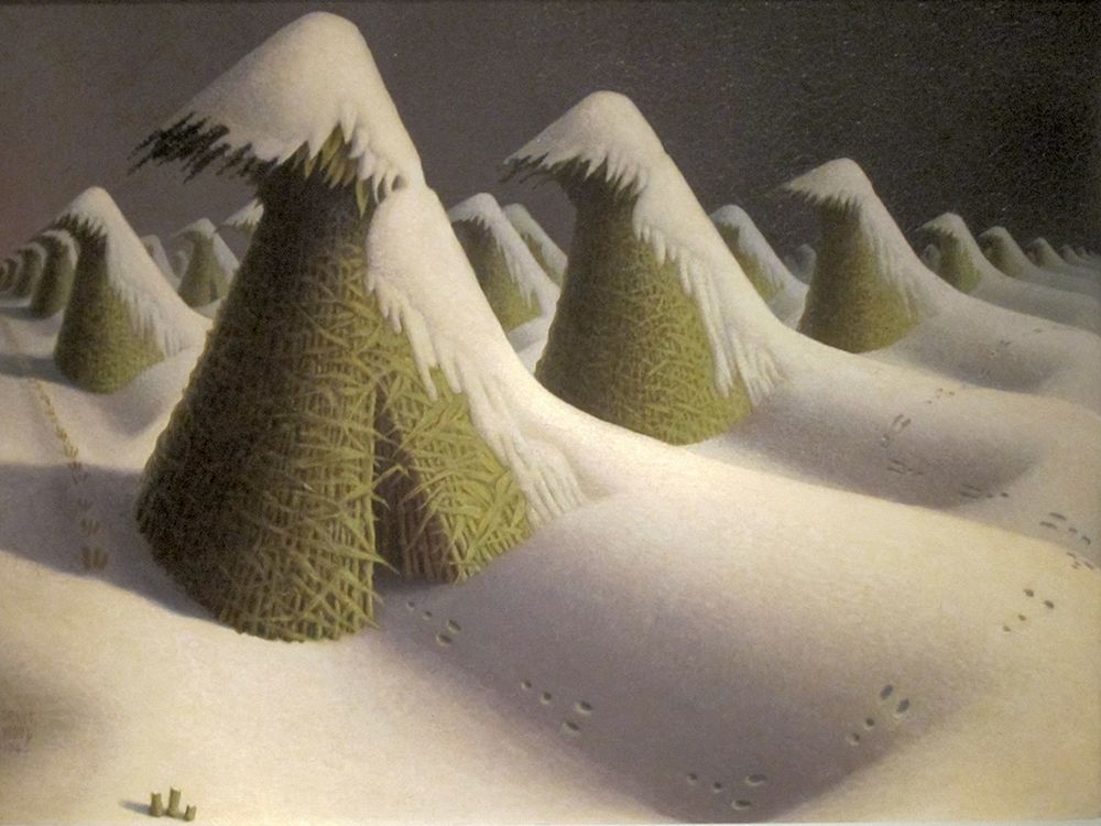 January art print by Grant Wood for $57.95 CAD