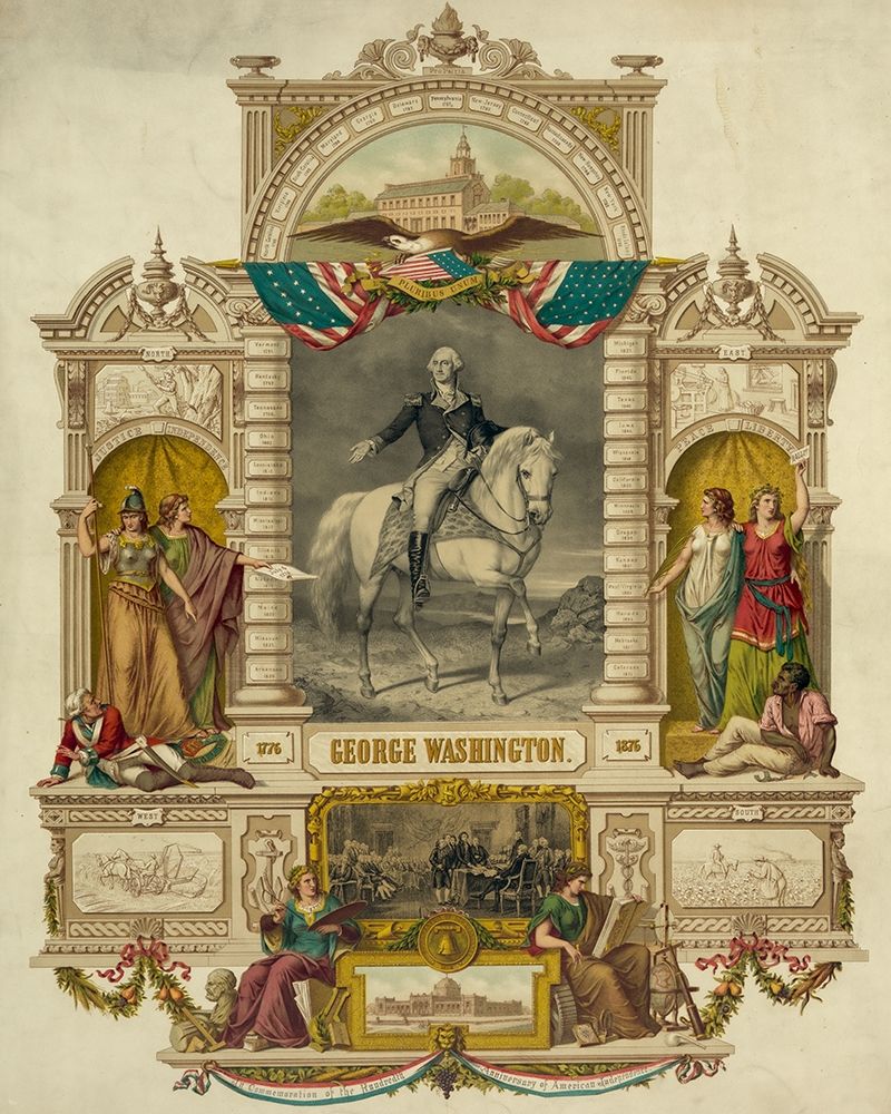 George Washington art print by Library of Congress for $57.95 CAD