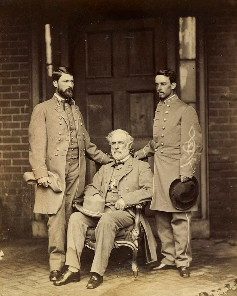 Genl. Robt. E. Lee and staff art print by M.B. Brady and Co for $57.95 CAD