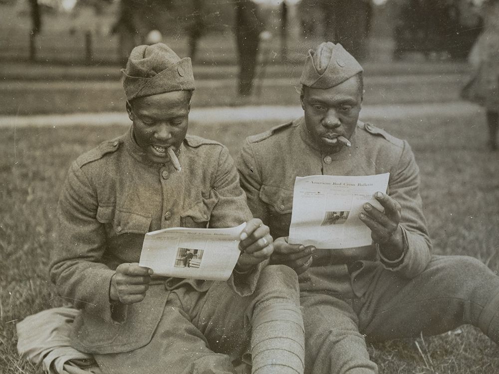 WWI A sunny afternoon in Hyde Park-London-with London Bulletin of the American Red Cross for company art print by U.S. Archives for $57.95 CAD