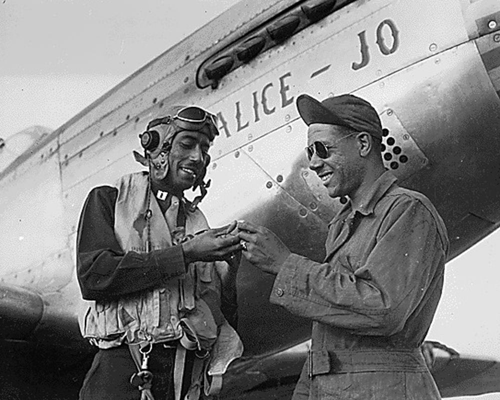 WWII Capt. Wendell O. Pruitt of the 15th Air Force art print by U.S. Archives for $57.95 CAD