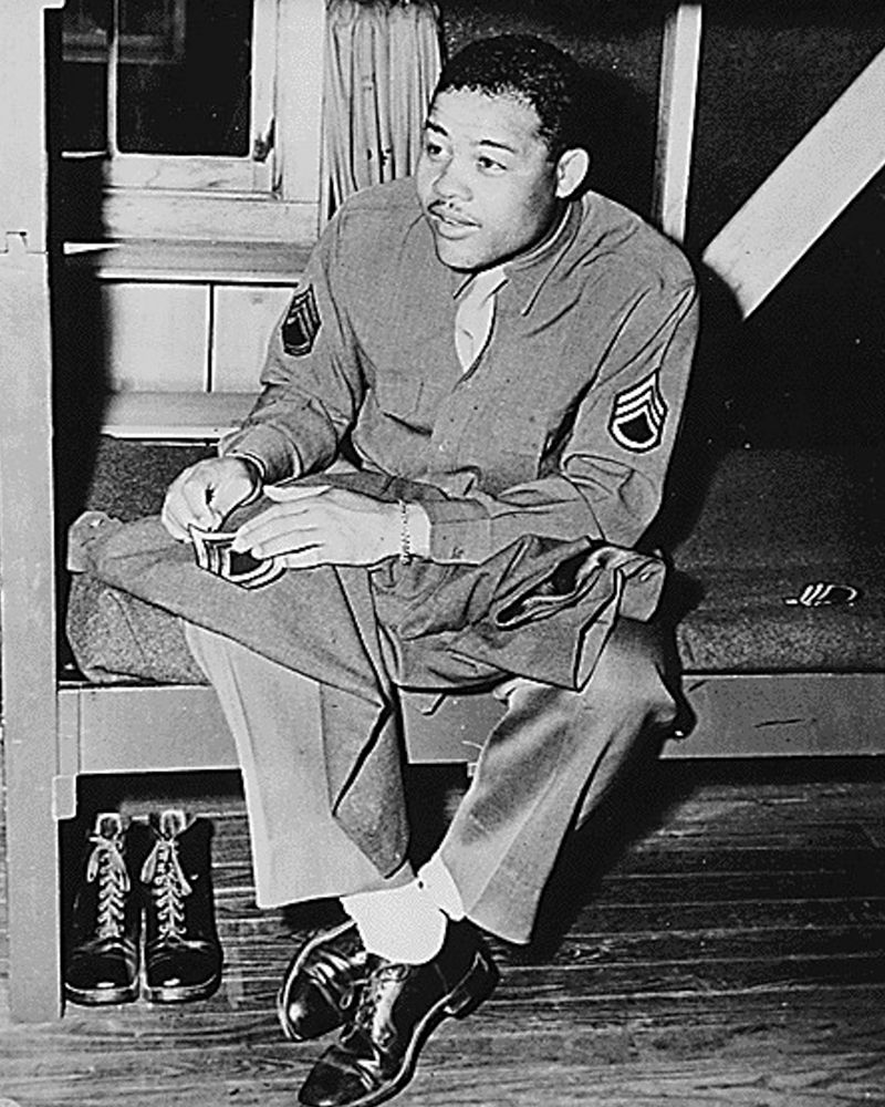 WWII World Heavyweight champ Joe Louis art print by U.S. Archives for $57.95 CAD