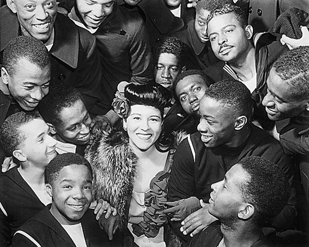 WWII Marva Louis-wife of champion Joe art print by U.S. Archives for $57.95 CAD