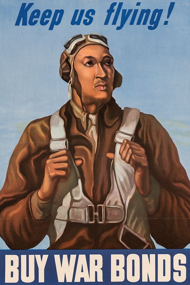 WWII Keep us flying-Buy War Bonds art print by U.S. Archives for $57.95 CAD