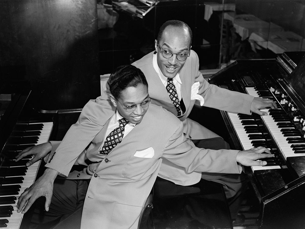 Billy Taylor and Bob Wyatt-New York 1947 art print by William Gottlieb for $57.95 CAD